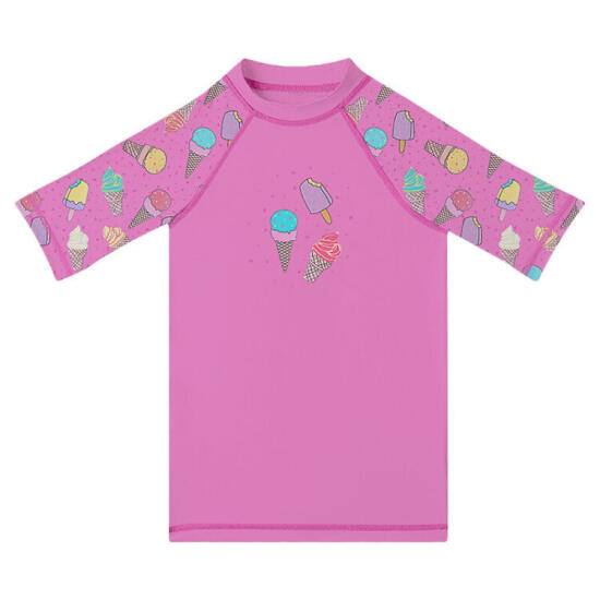 SlipStop Glace T-Shirt Pembe Çocuk Tshirt - 1