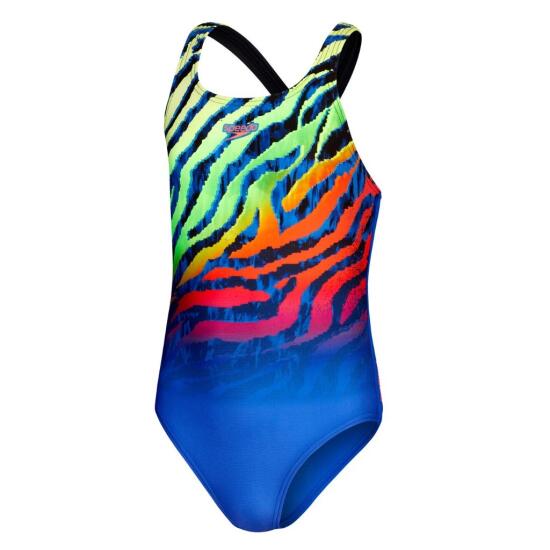 Speedo SPEEDO DIGI PLMT MDLT 1PC JF Mavi Çocuk Mayo - 3