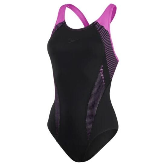 Speedo SPEEDO ECO END+ FIT LNBK AF SİYAH Kadın Mayo - 1