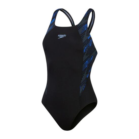 Speedo SPEEDO HYPERBOOM SPL MSBK AF SİYAH Kadın Mayo - 1