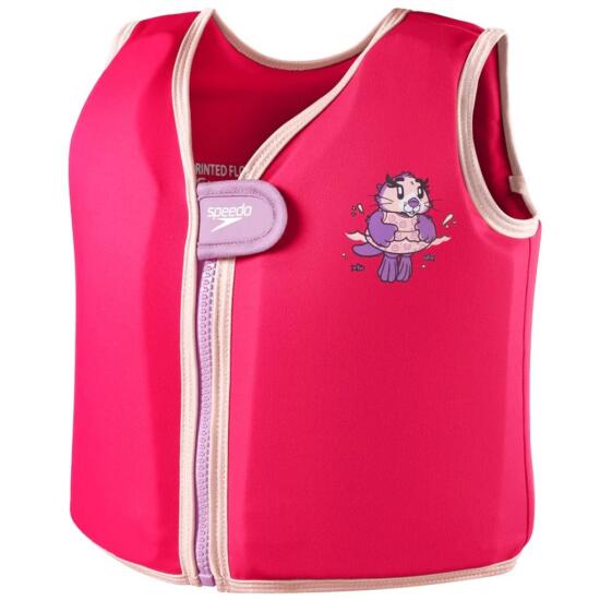 Speedo SPEEDO PRINTED FLOAT VEST IU Pembe Çocuk Can Yeleği - 1