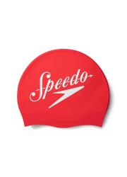 Speedo SPEEDO SLOGAN PRT CAP AU KIRMIZI Unisex Bone - 1