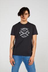 The Crow CAMPING TEE Antrasit Erkek Tshirt - 1