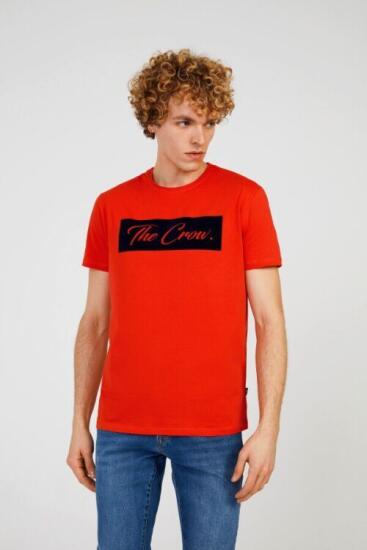 The Crow DUCK TEE KIRMIZI Erkek Tshirt - 4