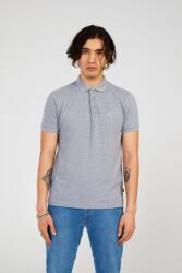 The Crow FATHER BASIC POLO Gri Erkek Tshirt - 4