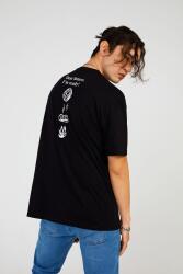 The Crow LESSON HALF-RELAX TEE SİYAH Erkek Tshirt - 4