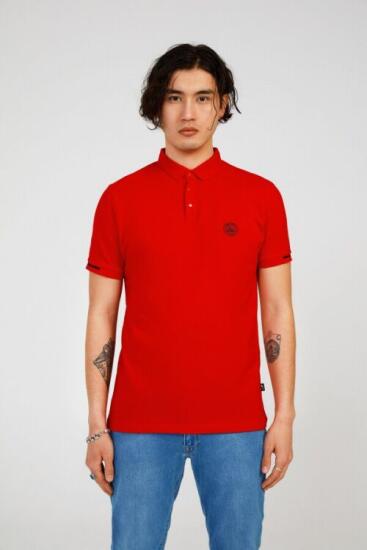 The Crow SUMMER POLO KIRMIZI Erkek Tshirt - 1