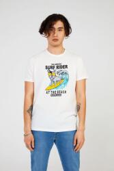 The Crow SURF TEE BEYAZ Erkek Tshirt - 5