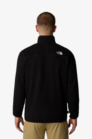 The North Face M 100 Glacier Full Zip-Eu SİYAH Erkek Polar - 2