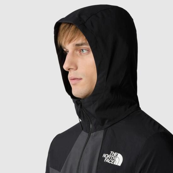 The North Face M MA WIND TRACK HOODIE Gri Erkek Sweatshirt - 7