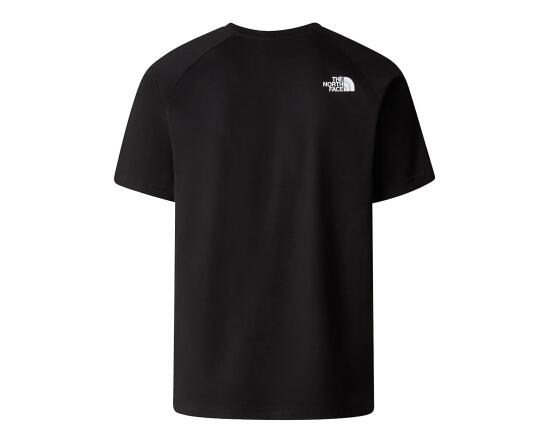 The North Face M S/S RAGLAN REDBOX TEE SİYAH Erkek Tshirt - 2