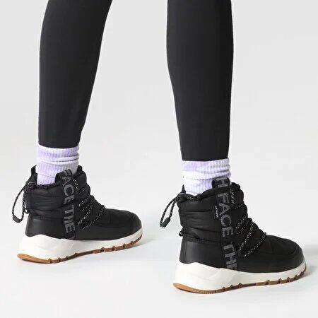 The North Face W THERMOBALL LACE UP WP SİYAH Kadın Bot - 7