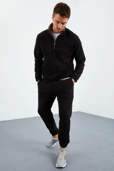 Tommy Life Erkek Eşofman Takım Sweat/Lastikli Jogger Erkek Eşofman Altı - 1