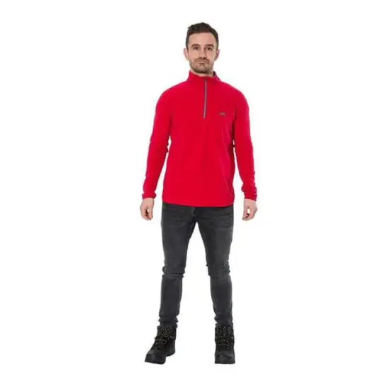 Trespass Blackford - Male Microfleece At100 KIRMIZI Erkek Polar - 2