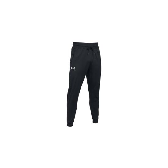 Under Armour SPORTSTYLE TRICOT JOGGER SİYAH Erkek Eşofman Altı 1290261-001 - 7