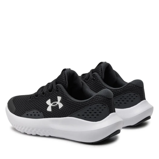 Under Armour UA BGS Surge 4 SİYAH Çocuk Koşu Ayakkabısı - 3