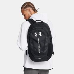 Under Armour UA Hustle 6.0 Backpack Siyah-Beyaz Unisex Sırt Çantası - 1