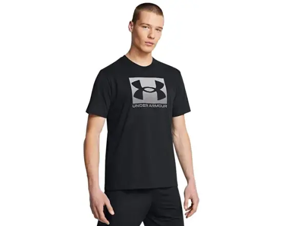 Under Armour UA M Boxed Sports Updated SS SİYAH Erkek Tshirt - 1