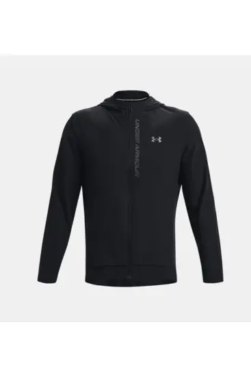 Under Armour UA Outrun The Storm Jacket SİYAH Erkek Eşofman Üstü - 1