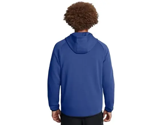 Under Armour UA Unstoppable Flc FZ HD EU Mavi Erkek Sweatshirt - 2