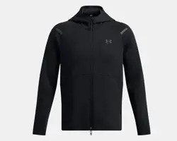 Under Armour UA Unstoppable Flc FZ HD EU SİYAH Erkek Sweatshirt - 5