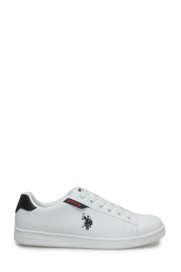 U.S. Polo Assn. 4M COSTA 4FX BEYAZ Erkek Sneaker Ayakkabı - 1