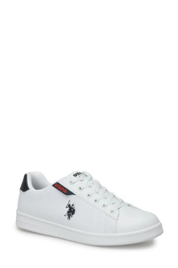 U.S. Polo Assn. 4M COSTA 4FX BEYAZ Erkek Sneaker Ayakkabı - 2