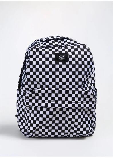 Vans OLD SKOOL CHECK BACKPACK SİYAH Unisex Sırt Çantası - 1