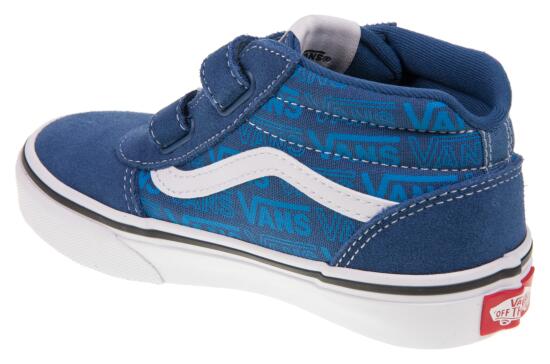 Vans Ward Mid V Mavi Çocuk Günlük Ayakkabı - 4